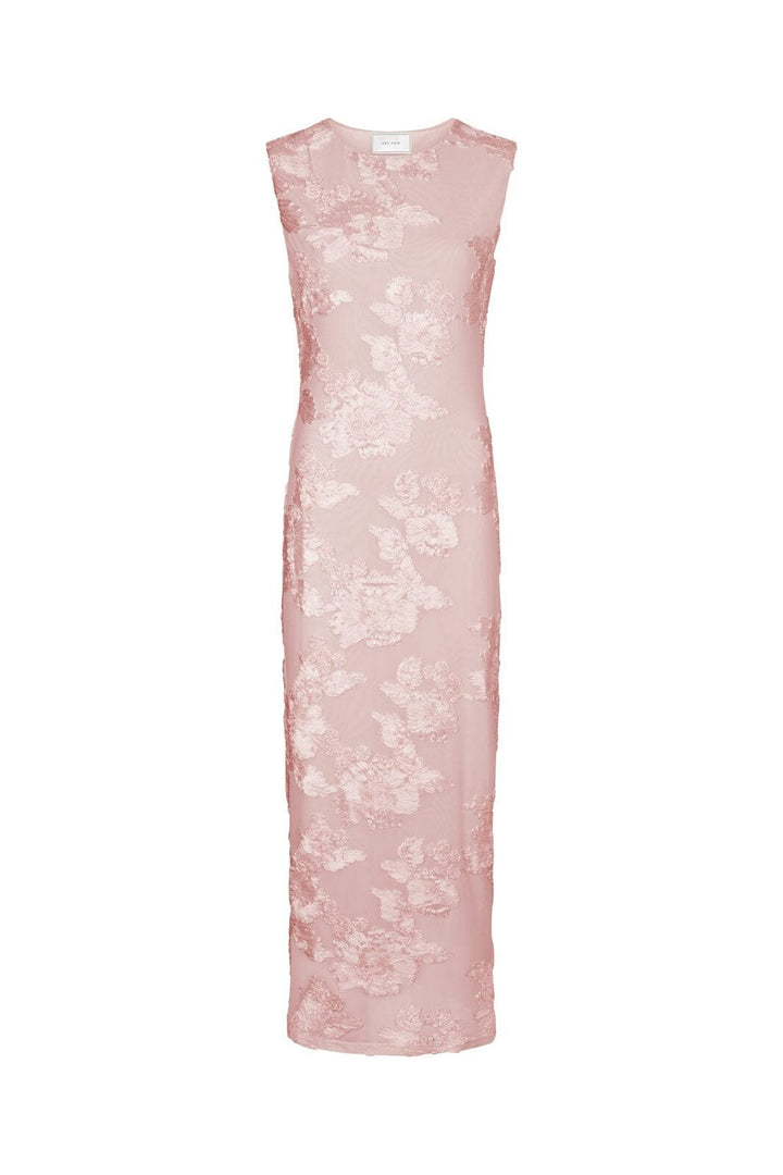Neo Noir - Tiranna Big Flower Mesh Dress 166824 - 754 - Light Pink