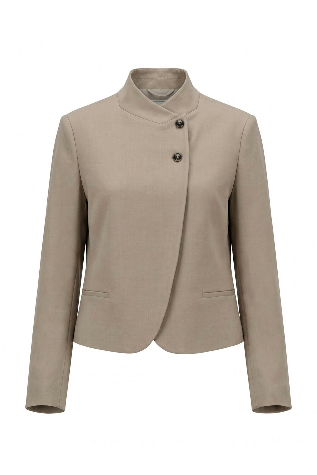 Neo Noir - Tiria Structure Blazer 170815 - 189 - Warm Grey
