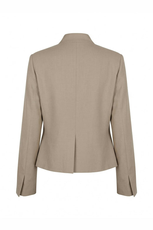 Neo Noir - Tiria Structure Blazer 170815 - 189 - Warm Grey