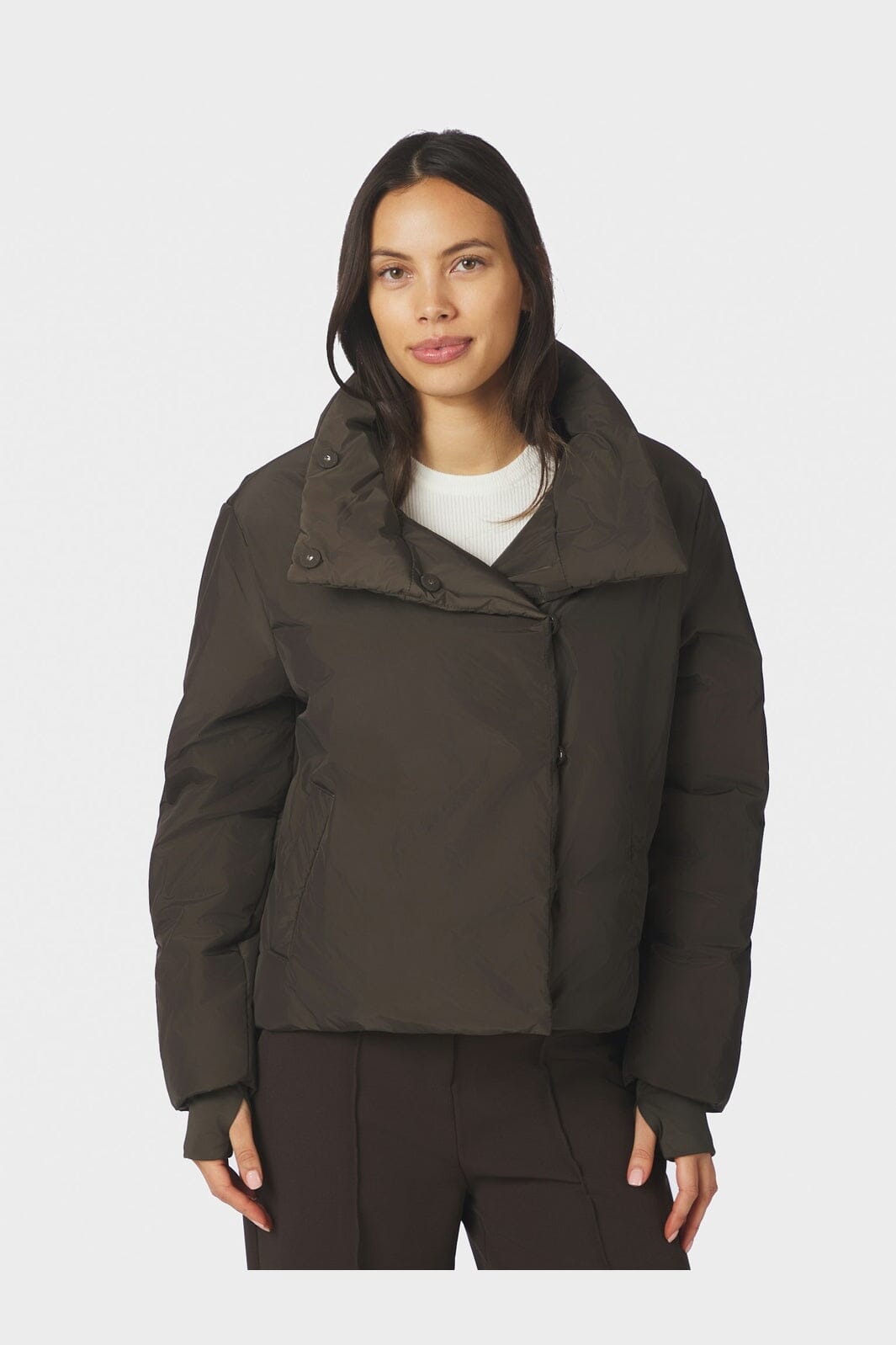 Neo Noir - Una Clean Jacket 168479 - 676 - Dark Brown