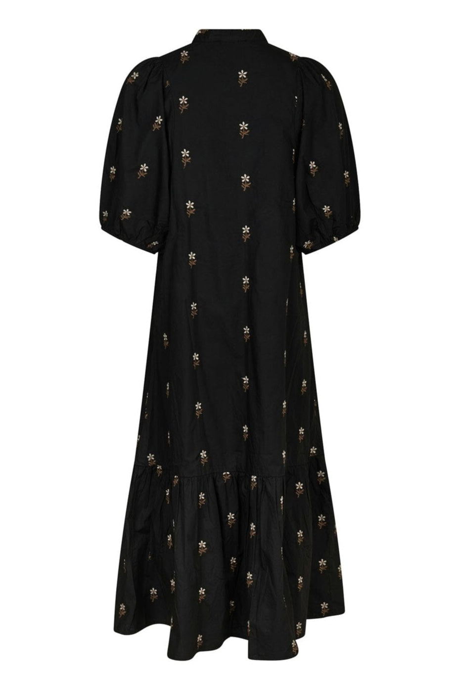 Neo Noir - Veronica Flower Emb Dress 166846 - 100 - Black