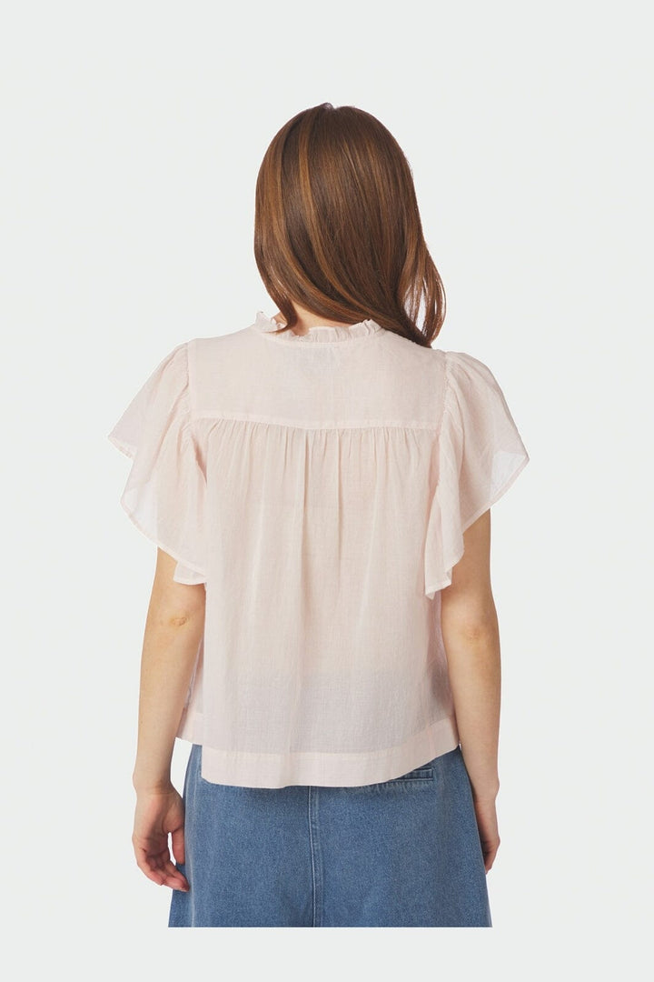 Neo Noir - Vinsa S Voile Top 169039 - 754 - Light Pink