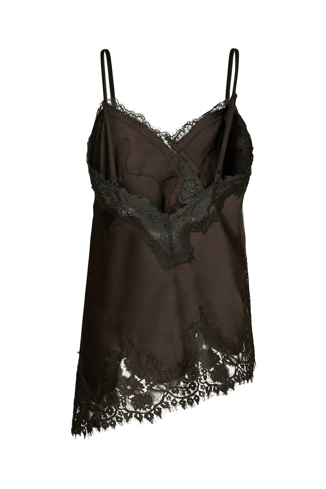 Neo Noir - Viole Lace Top 167409 - 676 - Dark Brown