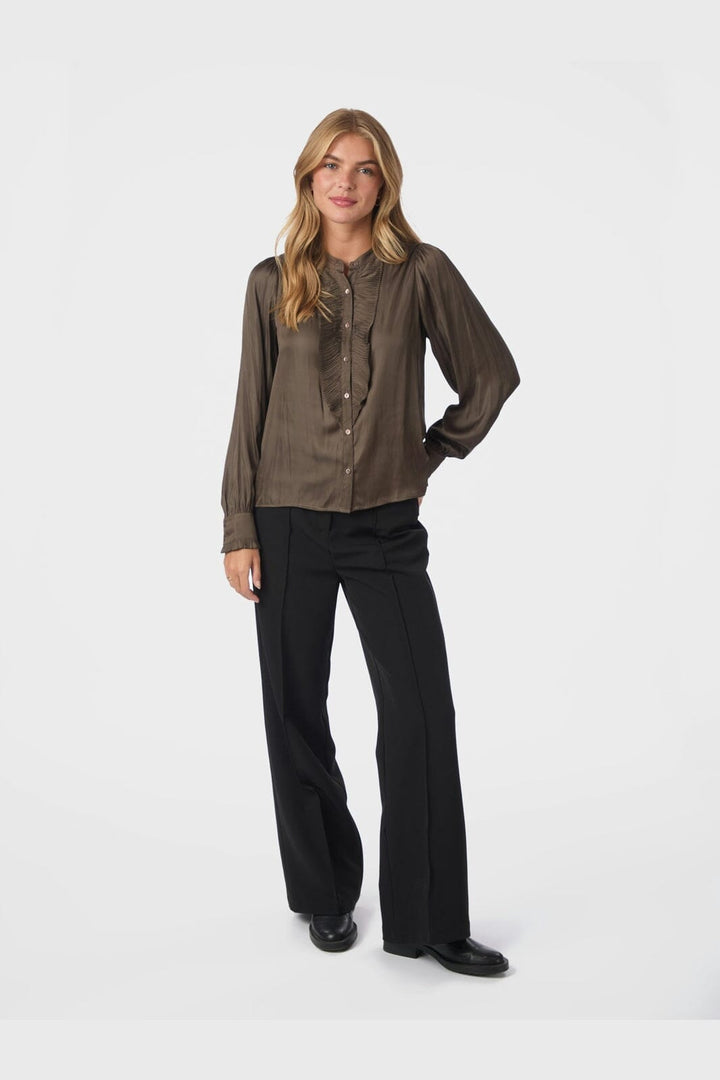 Neo Noir - Zola Blouse 159058 - 210 - Brown