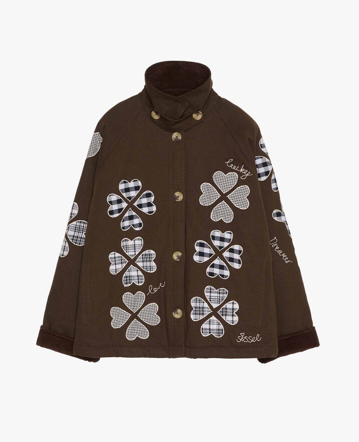 Sissel Edelbo - Lillibeth Jacket Se 2024 - Checked Brown