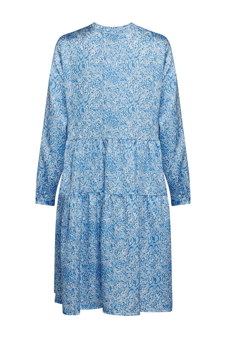 Noella - Cindy Lipe LS Dress - Blue Mix Kjoler 