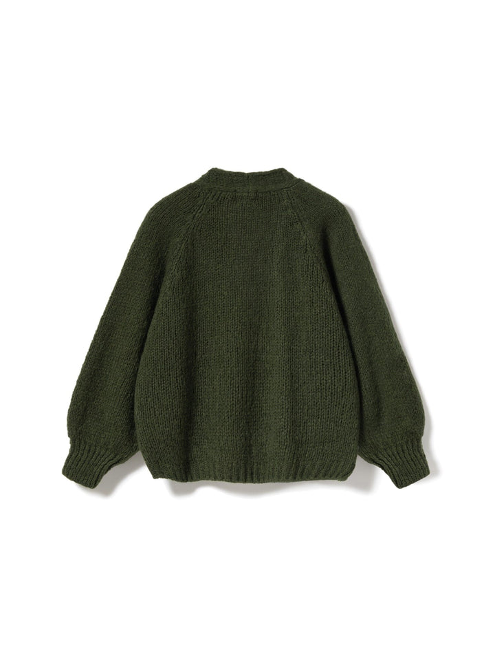 Noella - Fora Knit Cardigan - 545 Dark Army Cardigans 