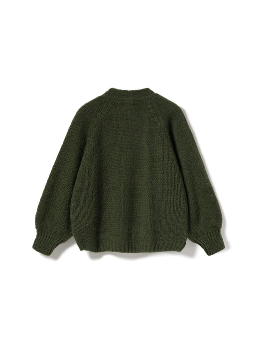 Noella - Fora Knit Cardigan - 545 Dark Army Cardigans 