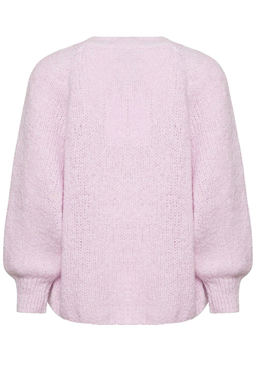 Noella - Fora Knit Cardigan - 599 Dusty Pink Cardigans 
