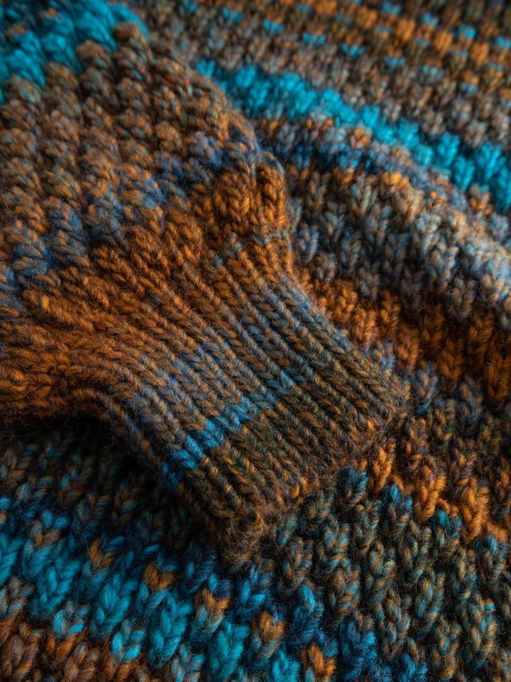 Noella - Gio Knit Cardigan 12161022 - 1387 - Turquoise Brown Mix Cardigans 