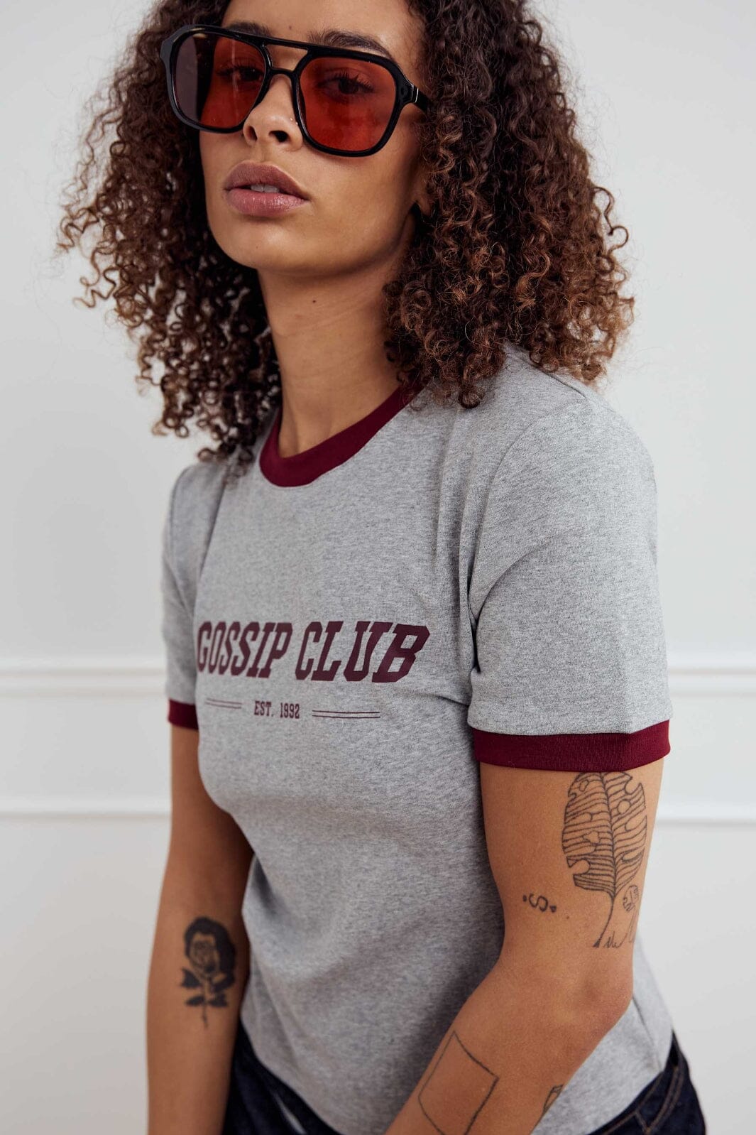Noella - Gossip T-Shirt 14120001 - 972 - Medium Grey Mel.