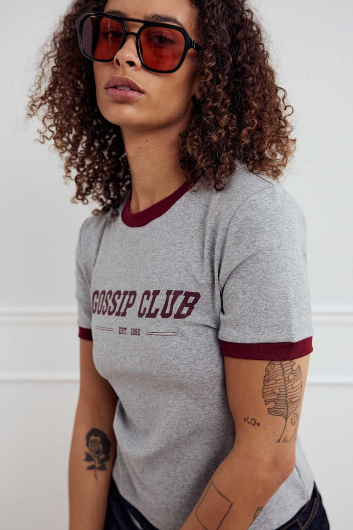 Noella - Gossip T-Shirt 14120001 - 972 - Medium Grey Mel.