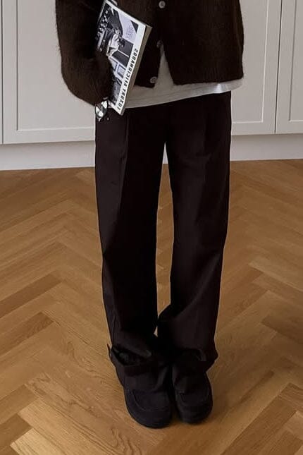 Noella - Joann Pants - 1021 Chocolate Brown Bukser 