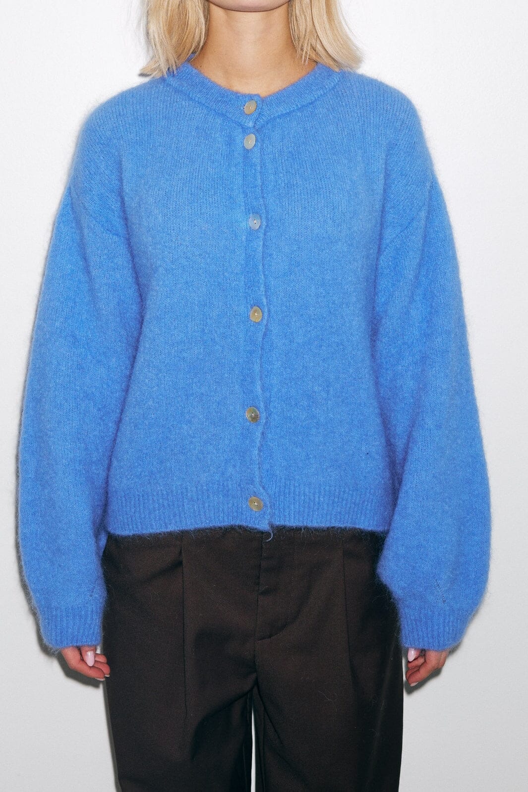 Noella - Kae Knit Cardigan 12940084 - 1386 - Dove Blue Cardigans 