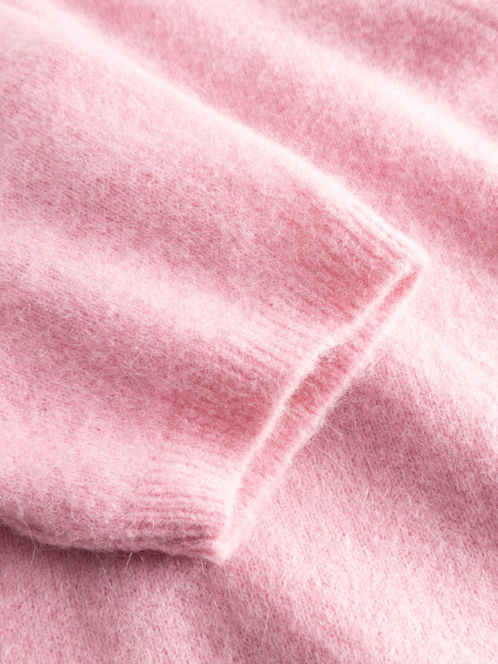 Noella - Kae Ss Knit Cardigan 12940086 - 549 - Blush Cardigans 