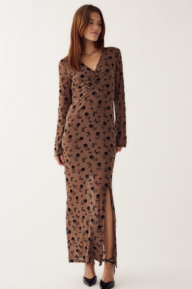 Noella - Kameyella Dress 14110002 - 1384 - Clarity Morel Print Kjoler 