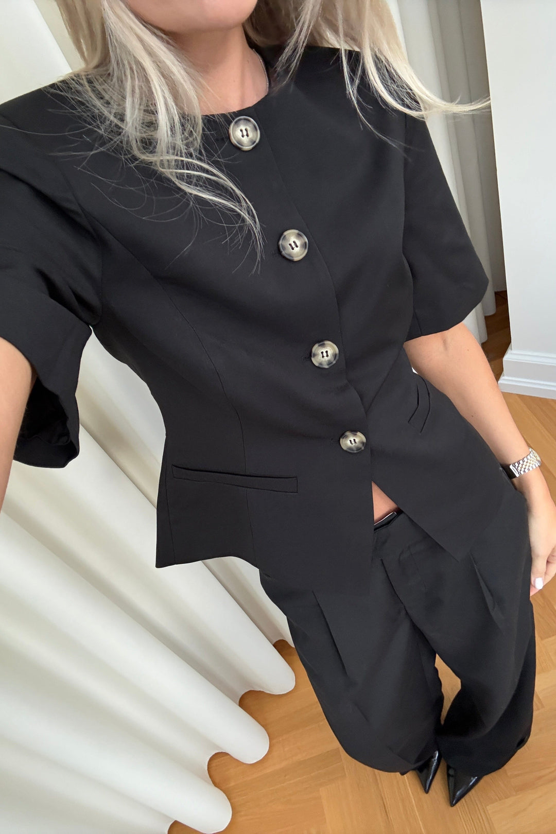 Noella - Kasaundra Blazer 12700029 - 004 - Black Blazere 