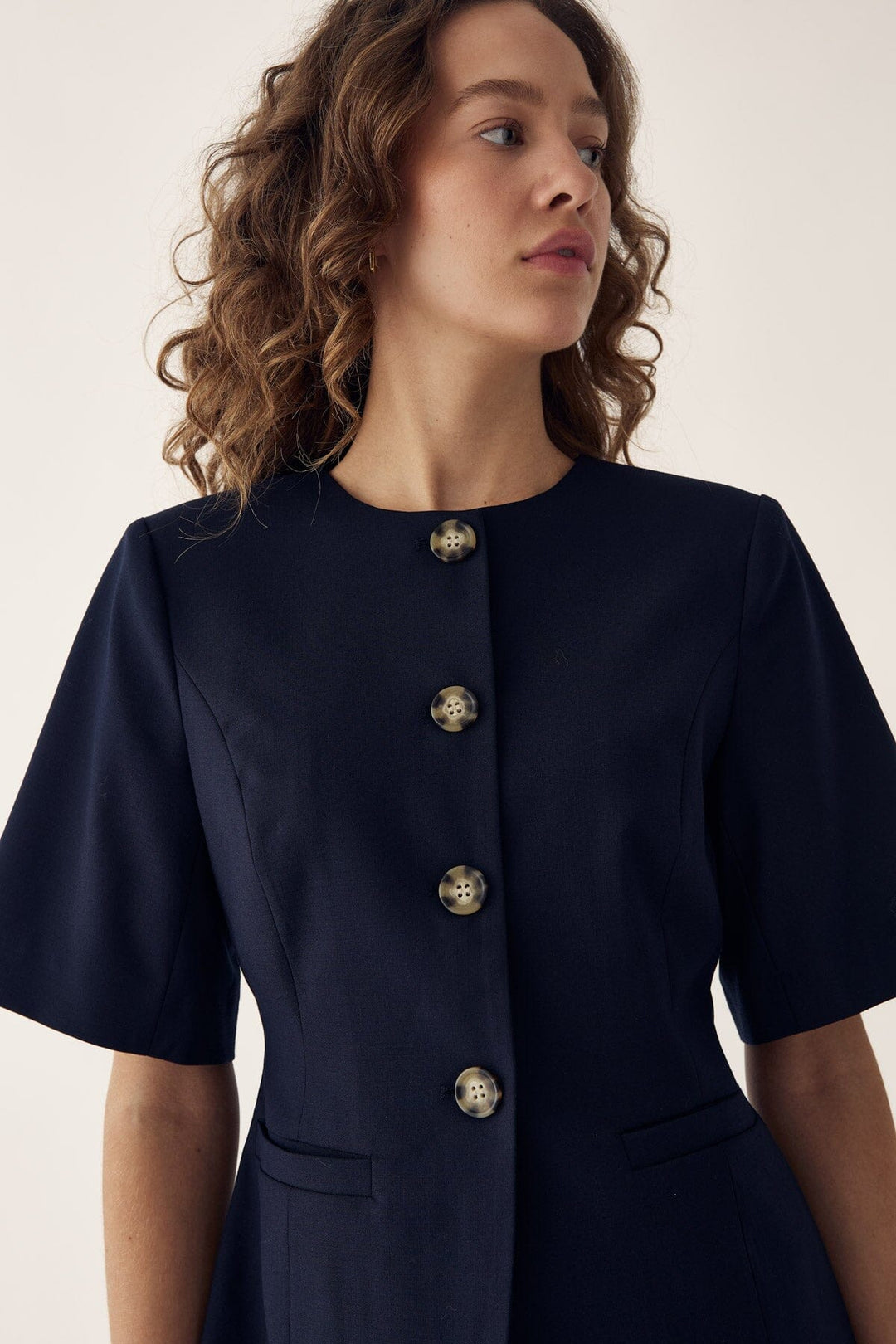 Noella - Kasaundra Blazer 12700029 - 007 - Navy Blazere 