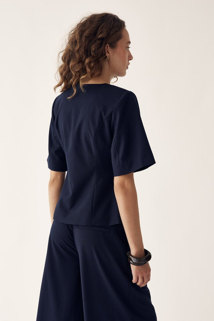 Noella - Kasaundra Blazer 12700029 - 007 - Navy Blazere 