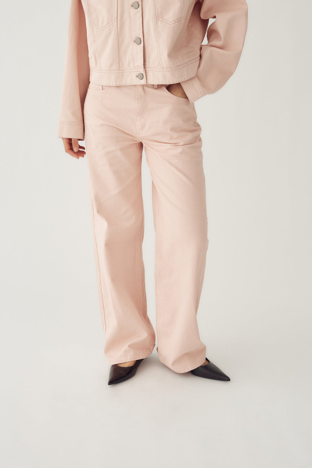 Noella - Katy Jeans - 1262 Washed Pink Jeans 