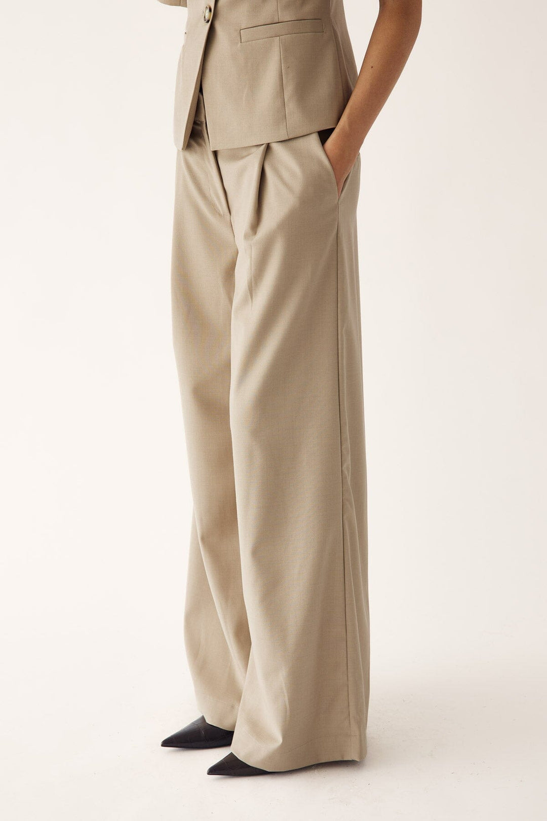 Noella - Kazia Pants - 1206 Oyster Bukser 