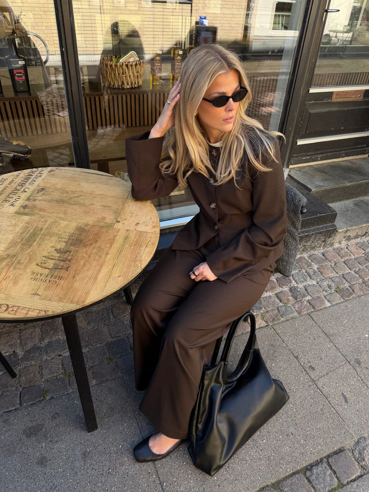 Noella - Kazia Pants 12700026 - 674 - Chocolate Bukser 