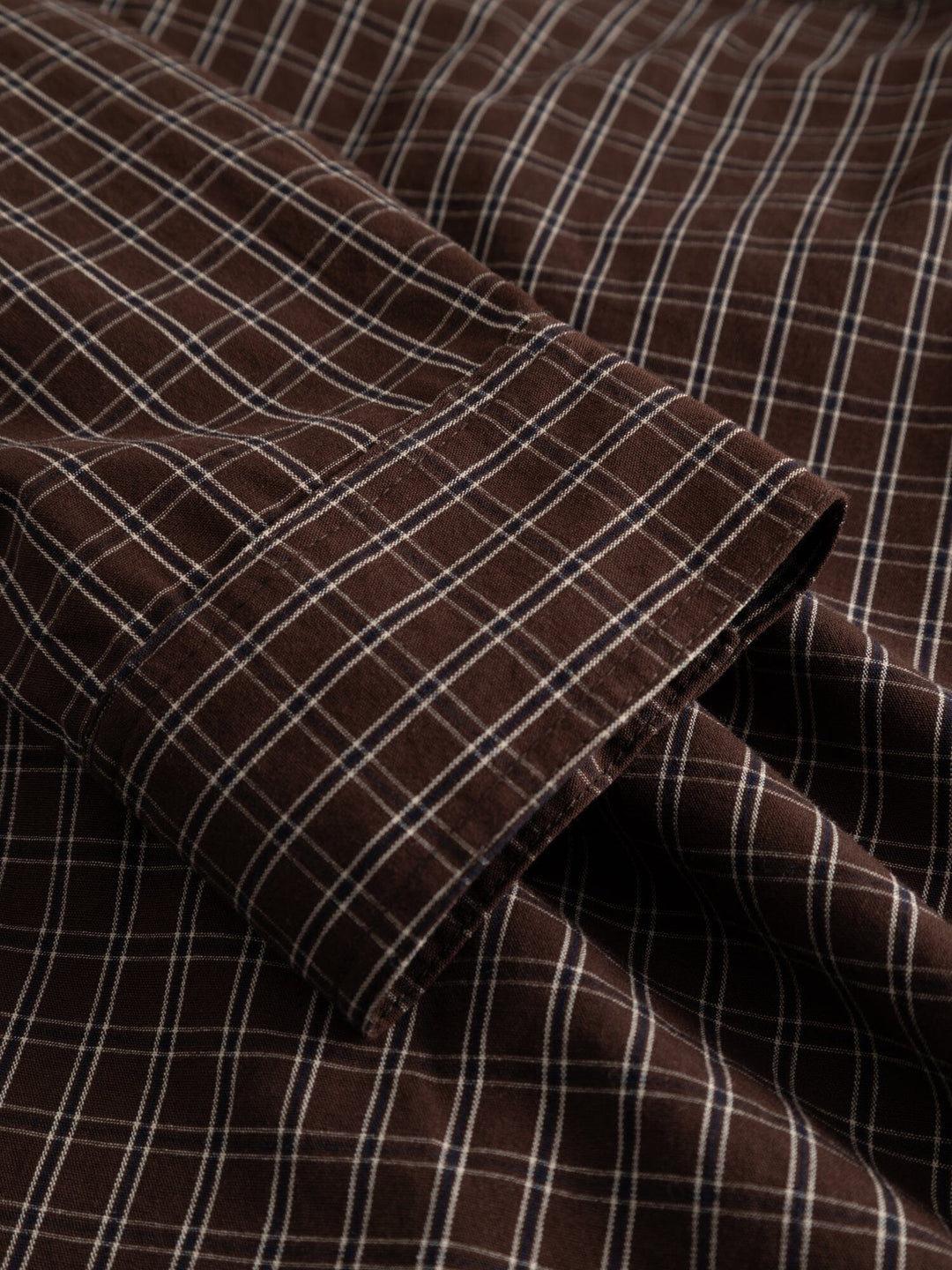 Noella - Kesha Ls Blouse 14520001 - 1408 - Cari Brown Check Bluser 