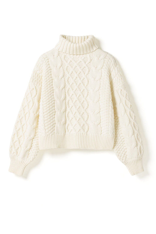 Noella - Lael Knit 13760002 - 974 - Ivory Strikbluser 