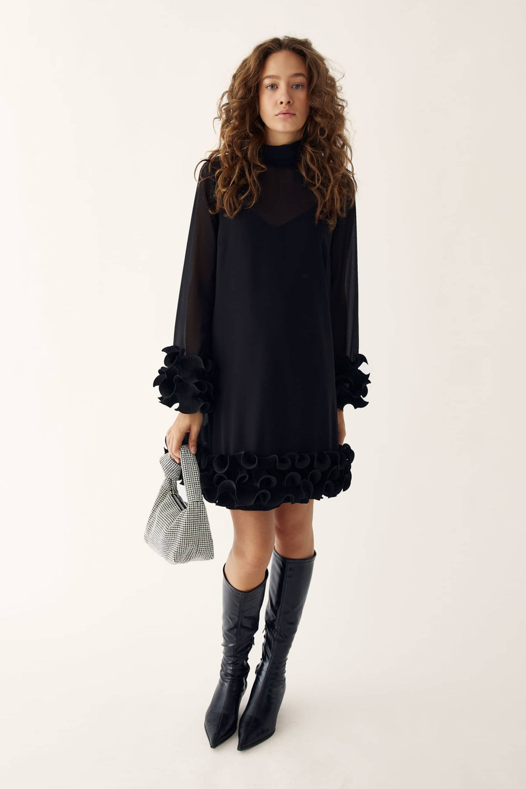 Noella - Latania Dress 14510001 - 004 - Black Kjoler 