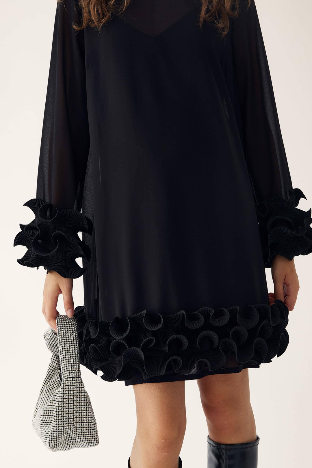 Noella - Latania Dress 14510001 - 004 - Black Kjoler 