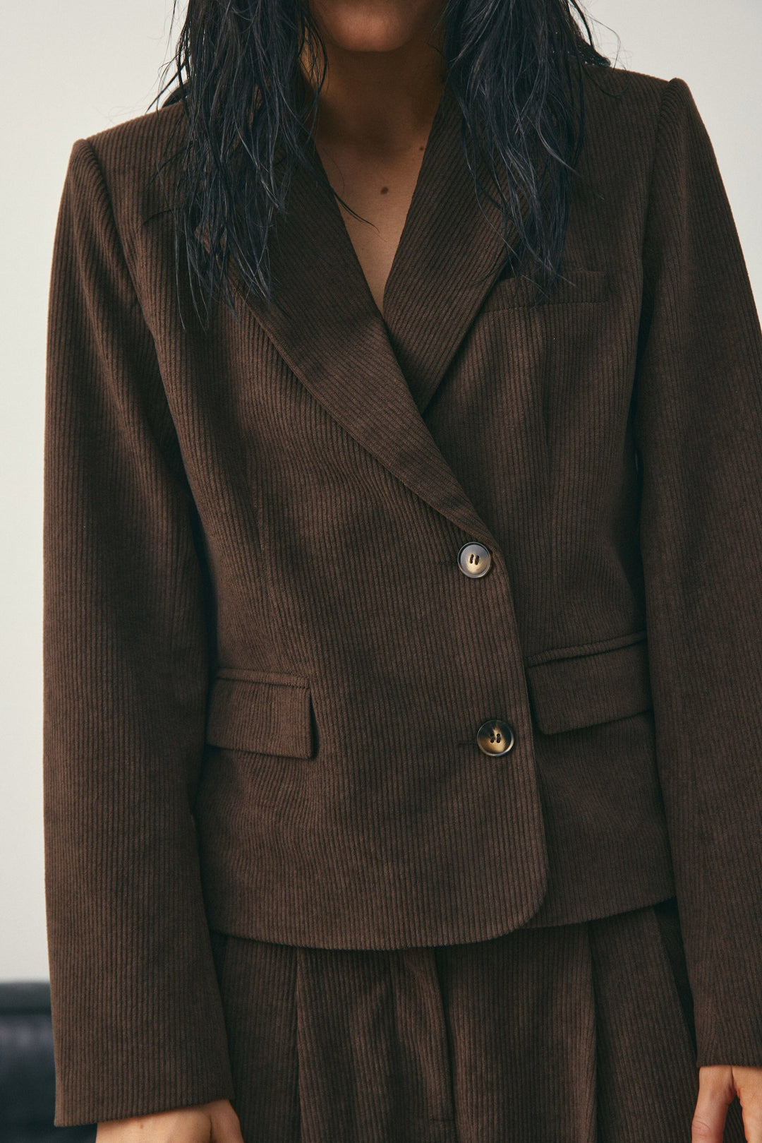 Noella - Laur Blazer 14620001 - 674 - Chocolate Blazere 