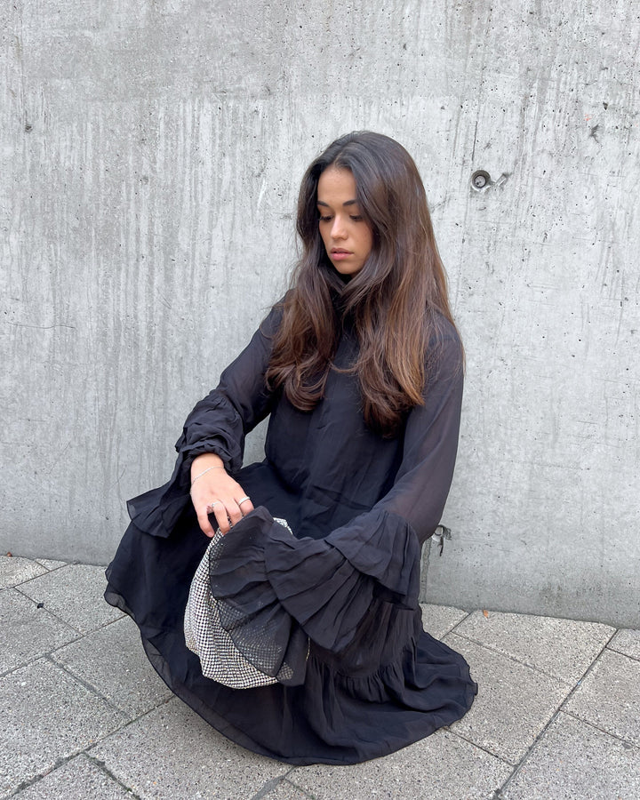 Noella - Lavanna Dress 14230002 - 004 - Black Kjoler 