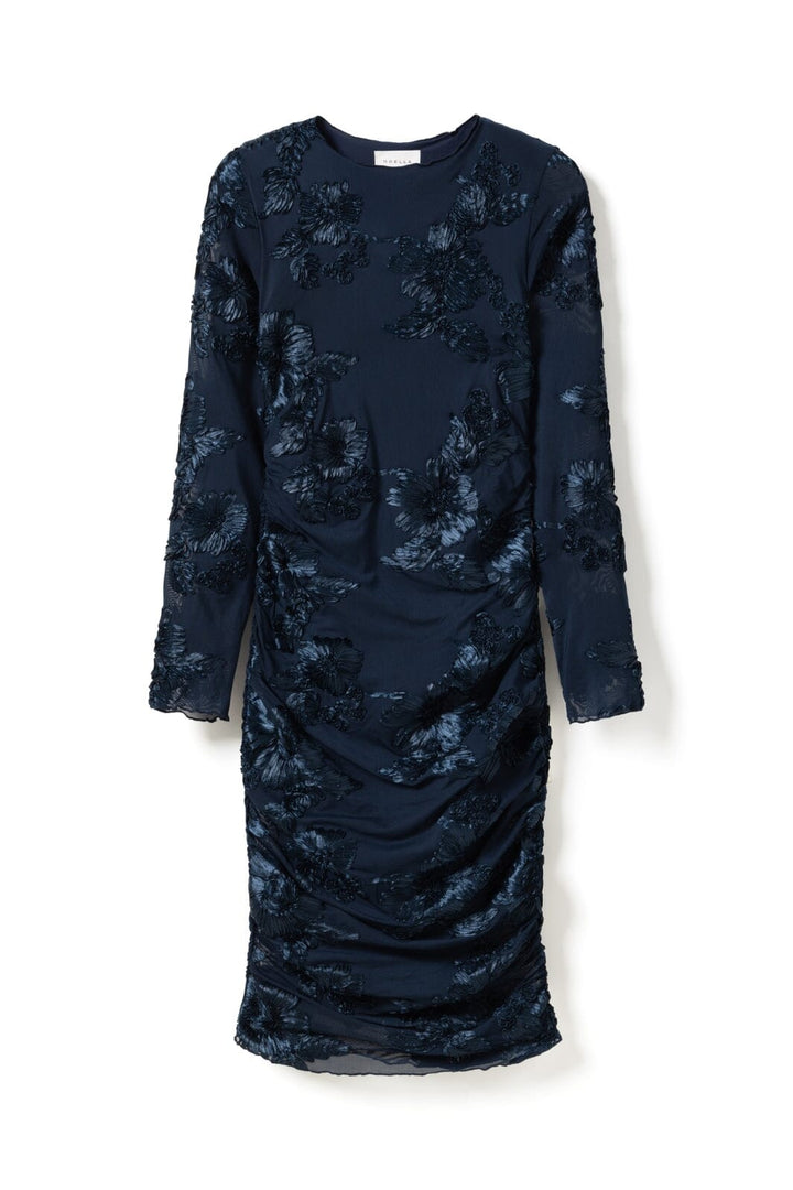 Noella - Lavinia L/S Dress 13500002 - 007 - Navy Kjoler 