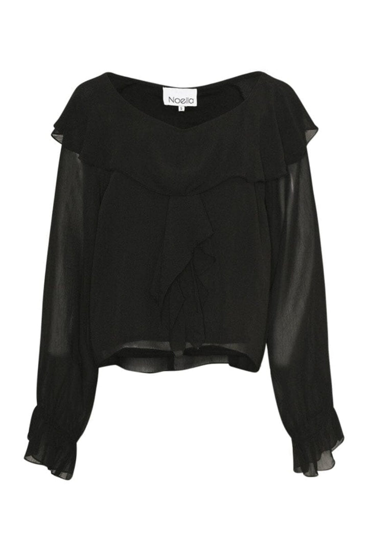 Noella - Leiana Blouse 14230001 - 004 - Black Bluser 