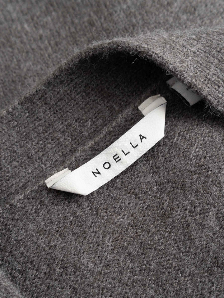 Noella - Lenyx Knit 13770001 - 972 - Medium Grey Mel. Cardigans 