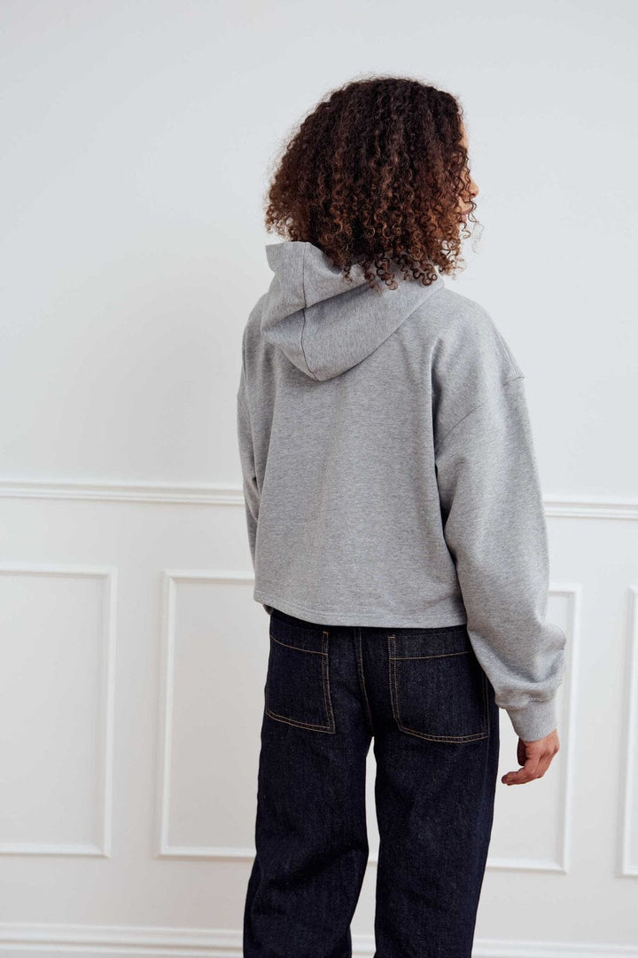 Noella - Lewanna Sweatshirt 13510002 - 972 - Medium Grey Mel.