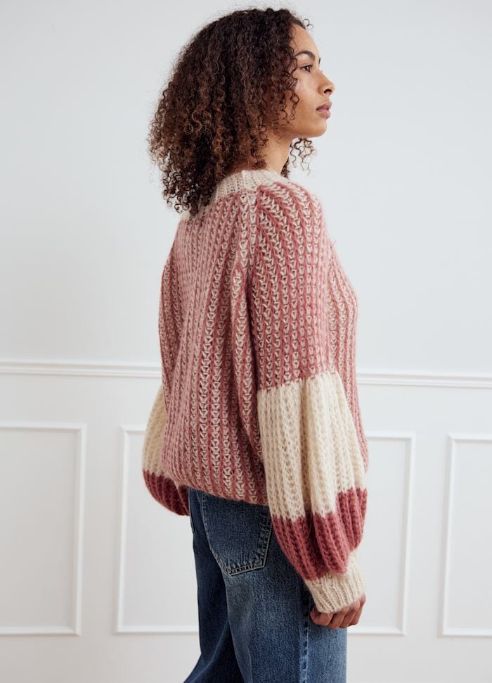 Noella - Liana Knit Sweater 12260014 - 1386 - Rose Cream