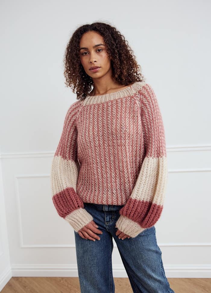 Noella - Liana Knit Sweater 12260014 - 1386 - Rose Cream