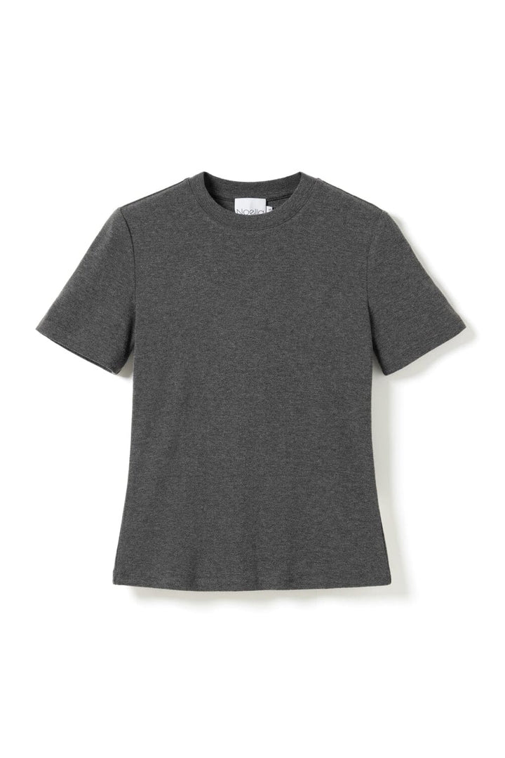 Noella - Lidie Ss Top 14090002 - 019 - Dark Grey Melange T-shirts 