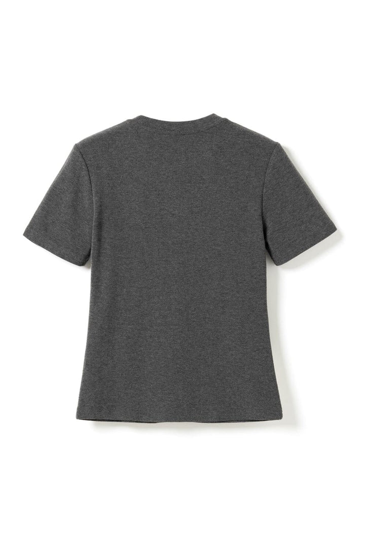Noella - Lidie Ss Top 14090002 - 019 - Dark Grey Melange T-shirts 