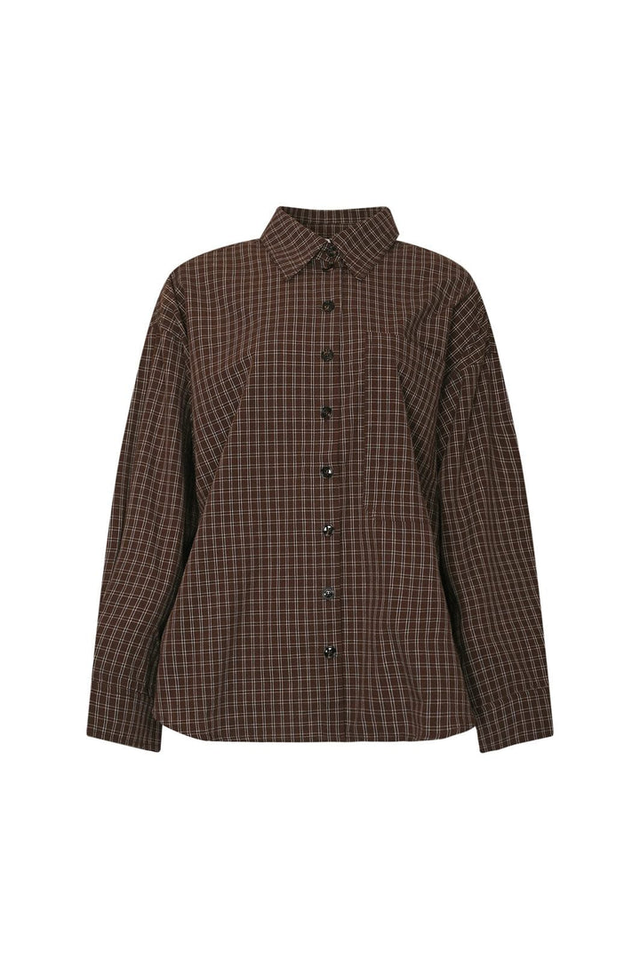 Noella - Lisa Shirt 14520002 - 1408 - Cari Brown Check
