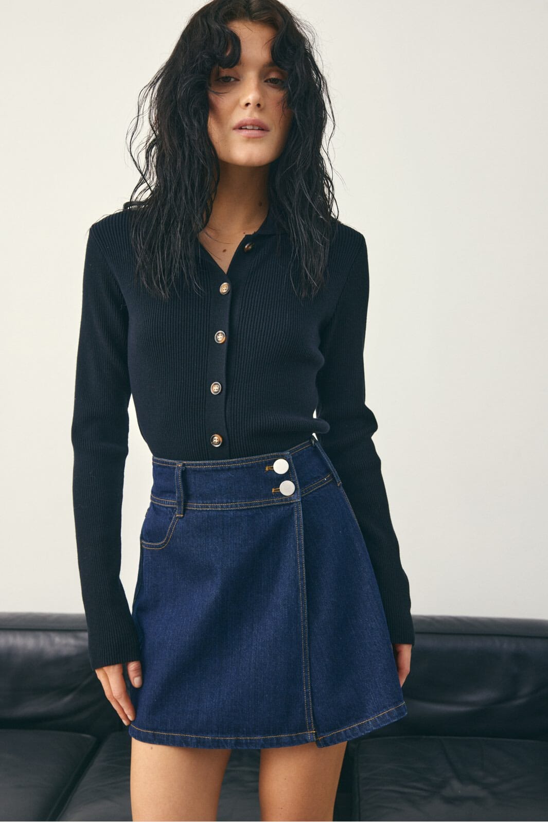 Noella - Livanna Knit Cardigan 13800005 - 004 - Black