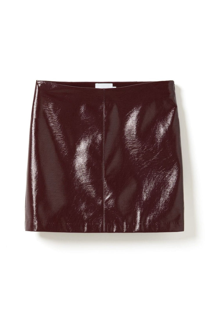 Noella - Lovetta Sh Skirt 14650002 - 1355 - Dusty Mahogany Nederdele 