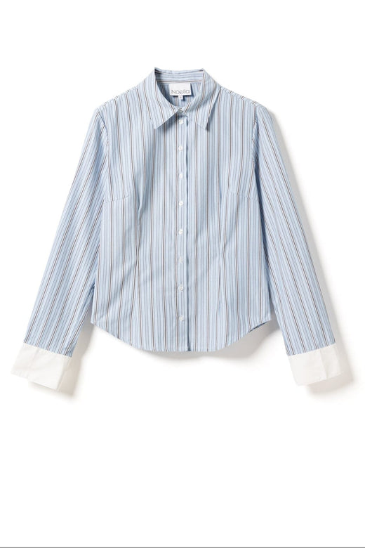 Noella - Loyce Shirt 14300001 - 1398 - Coetta Blue Stripe Skjorter 