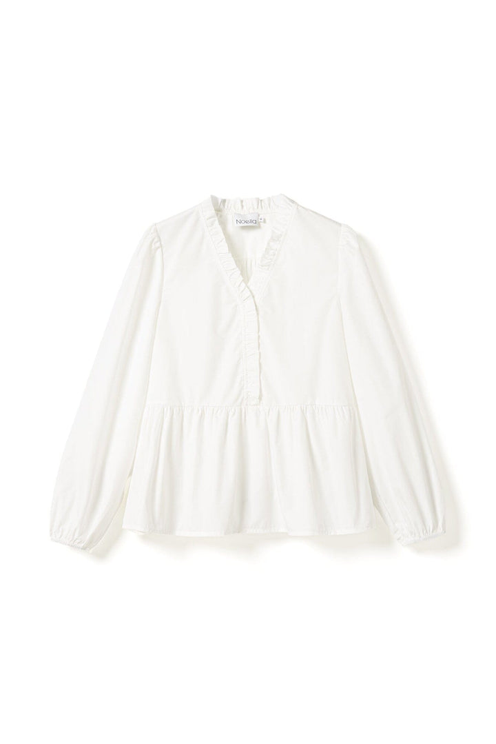 Noella - Matti Blouse 14540005 - 028 - White Bluser 