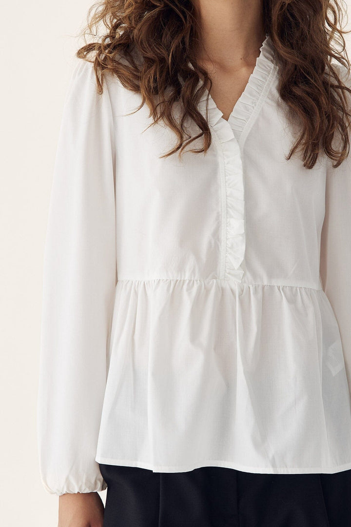 Noella - Matti Blouse 14540005 - 028 - White Bluser 
