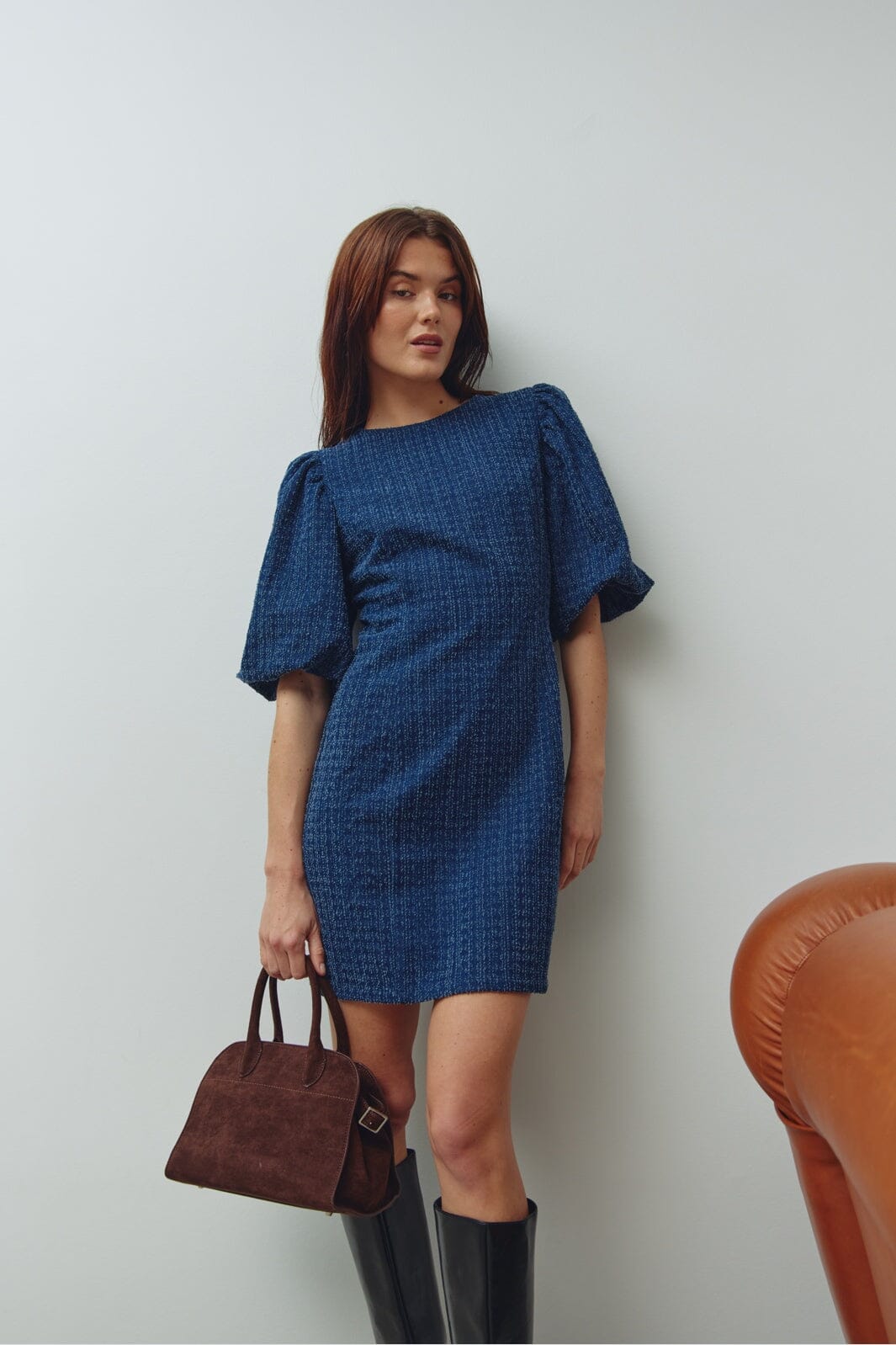 Noella - Memphis Bag Real Suede 15470001 - 173 - Coffee