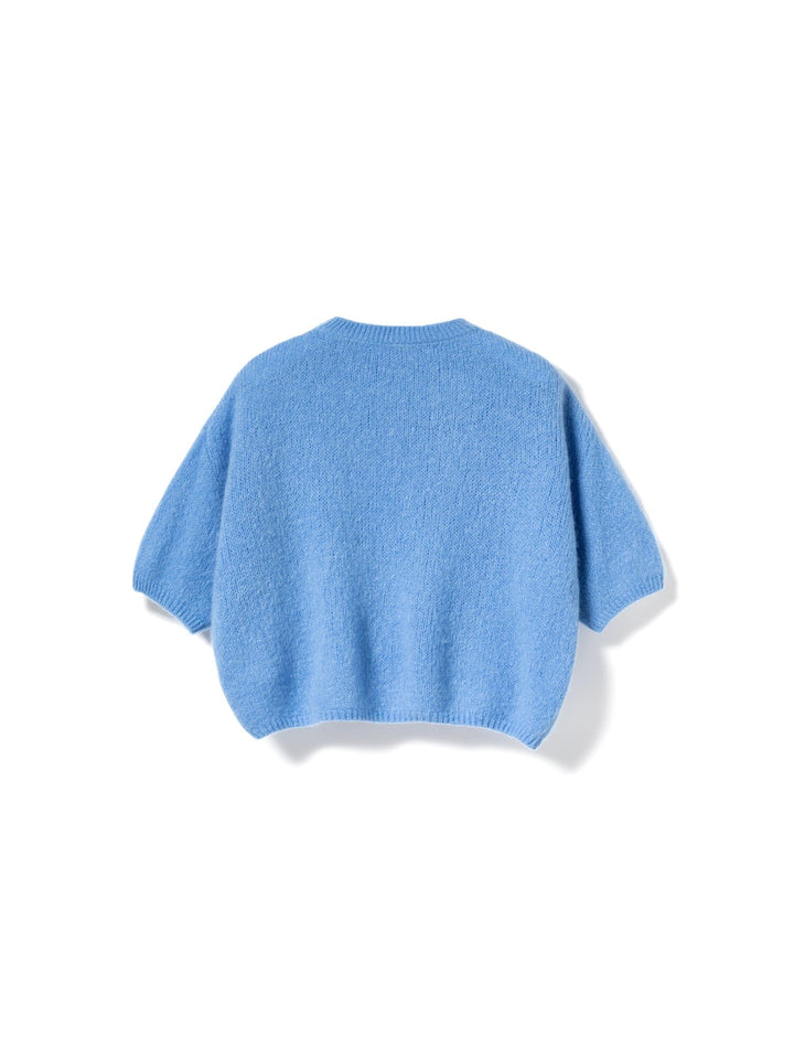 Noella - Mimi Knit Jumper - Sky blue Strikbluser 