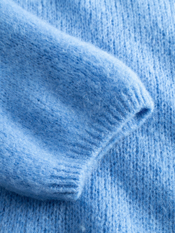 Noella - Mimi Knit Jumper - Sky blue Strikbluser 