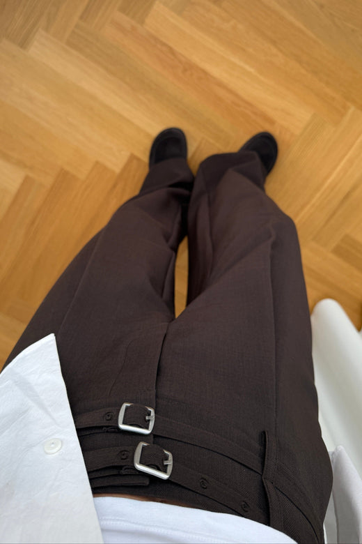 Noella - N-Darryl Pants 13860007 - 674 - Chocolate Bukser 